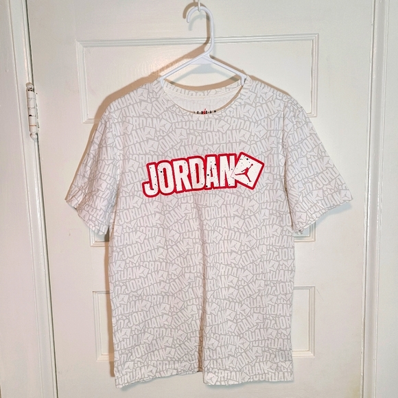 Jordan Shirts 5 For 25 Nike Jordan Brand Sticker Shirt Poshmark
